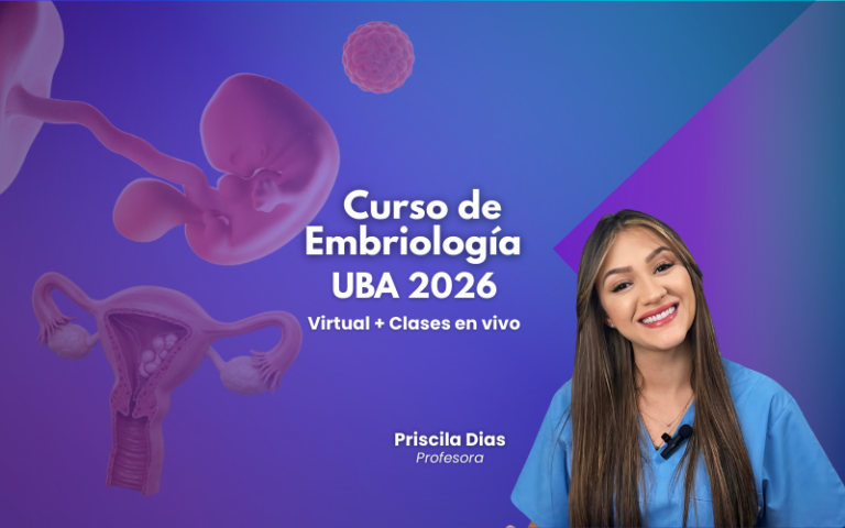 Curso de Embriología UBA 2026 virtual + clases en vivo